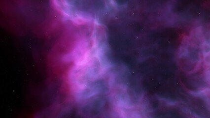 Night sky - Universe filled with stars, nebula and galaxy
