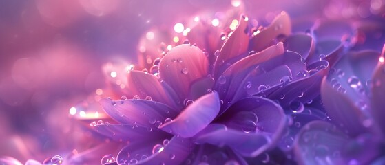 Lavender Serenade: Close-up of a lavender flower with softly blurred petals, serenading the viewer with its beauty.