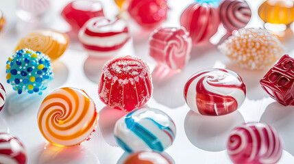 Hard Candy against a clean background Ai Generative