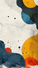 Fototapeta premium Create modern art projects with innovative, fluid designs and asymmetrical layouts in contemporary digital banners