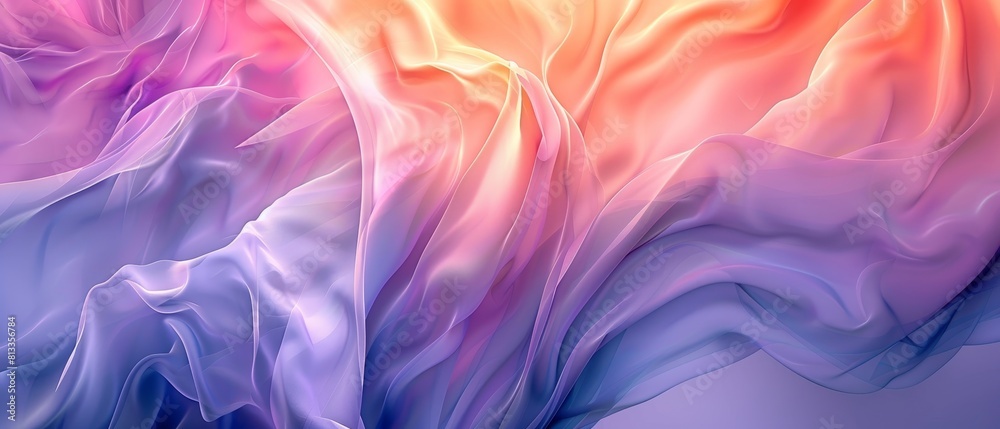 Poster modern and innovative digital backgrounds feature dynamic abstract design with asymmetrical, fluid s