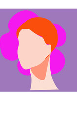 illustration of a girl