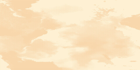 Background texture gradient brown color pattern halftone dots abstract vector illustration