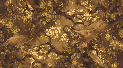 vintage tree root wooden abstract structure
