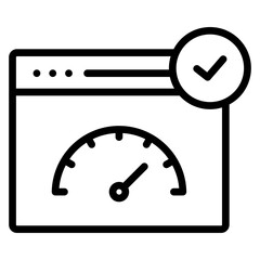 Effectiveness  Icon Element For Design