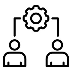 Lean Management  Icon Element For Design