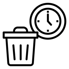 Waste Elimination  Icon Element For Design