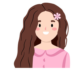 cute, kid, little, girl, child, smile, happy, beautiful, young, childhood, portrait, female, cheerful, face, small, pretty, fun, background, people, casual, person, studio, one, happiness, isolated,