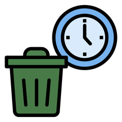 Waste Elimination  Icon Element For Design