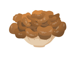 舞茸のベクターイラスト