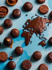 World Chocolate Day Celebration generate ai