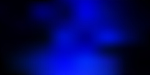 Dark blue vector abstract blur layout.