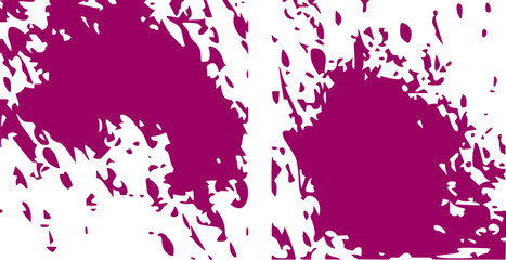 Colorful watercolor brush strokes