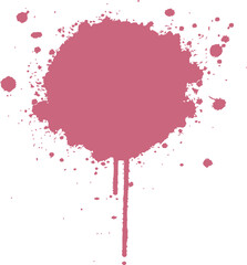 Colorful watercolor brush strokes