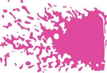 Colorful watercolor brush strokes