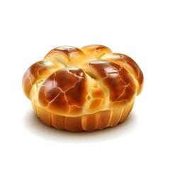 Clipart illustration of brioche on a white background. Suitable for crafting and digital design projects.[A-0001]