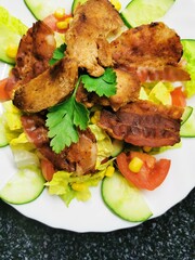chicken meat salad