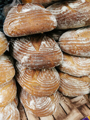 fresh bread texture