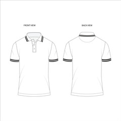 polo shirt template.eps