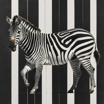 AI image generate zibra