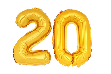 Gold numbers '20' isolated on white background.png
