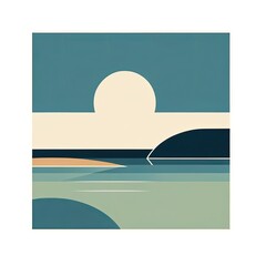 Minimal Serenity by the Lake