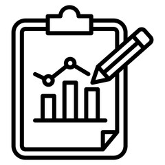 Control Chart  Icon Element For Design