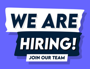 open job opportunities we are recruiting