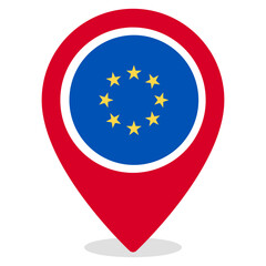 Vector Icon for European Union, country, national, flag, world flag