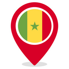 Vector Icon for Senegal, country, national, flag, world flag