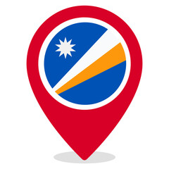 Vector Icon for Marshall Island, country, national, flag, world flag