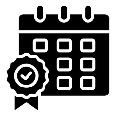 Approval Date  Icon Element For Design