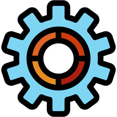 Vector Icon Cogwheels, configuration, gear, seo, setting