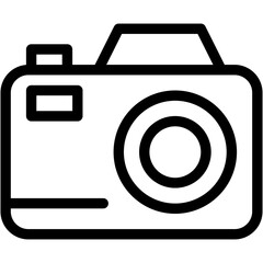 Vector Icon Camera, digital, photo, photograph