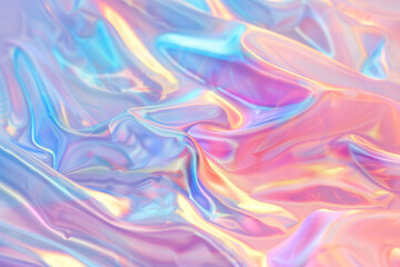 Obraz premium 4K Beautiful color gradient background with noise Abstract pastel holographic blurred grainy gradient banner background texture Colorful digital soft noise effect 