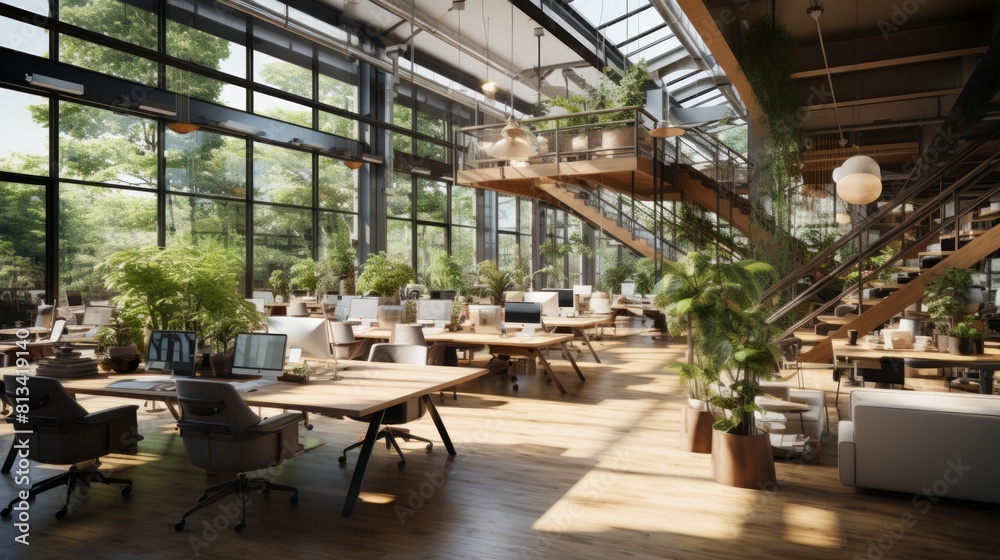 Poster Generative AI Open Plan Workspace