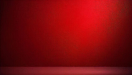 red room A deep red space. Plain material. layout.