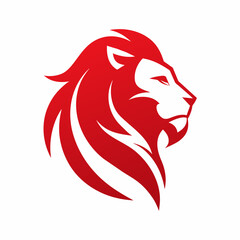 A lion's head logo icon