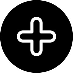 Vector Icon Add, circle, plus, addition, new