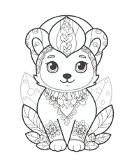 Adult Coloring Book  Page .