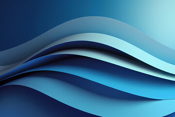 Fototapeta premium Abstract background with gradient blue color. Modern colorful abstract pattern design.