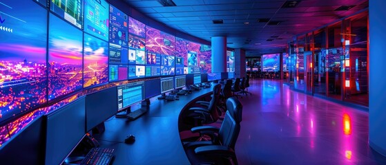 Control room of the future.