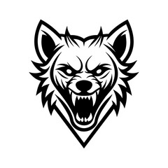  Wolf head vector illustration. This is an editable file.

