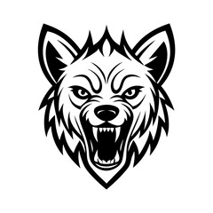  Wolf head vector illustration. This is an editable file.
