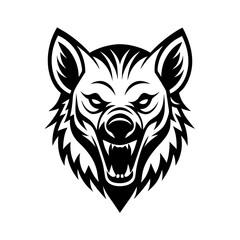  Wolf head vector illustration. This is an editable file.
