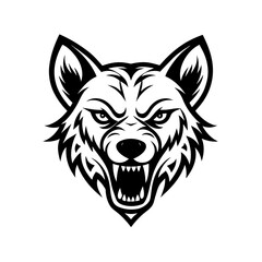  Wolf head vector illustration. This is an editable file.
