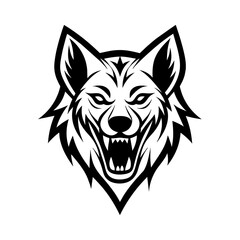  Wolf head vector illustration. This is an editable file.
