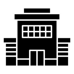 Vector Icon Building, business, city, commercial, office