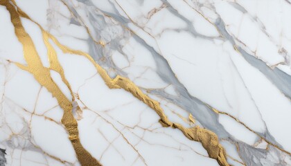 Marble Elegance: Abstract Background with Gold Veins