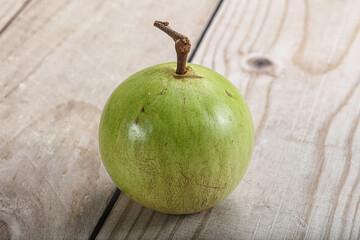 Tropical sweet fruit Sapote Star apple